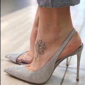 Silver Pumps